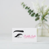 visitekaartje met eyeliner lash (Staand voorkant)