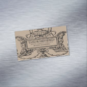  Visitekaartje met fijne lijn Magnetisch Visitekaartje (Voorbeeld)