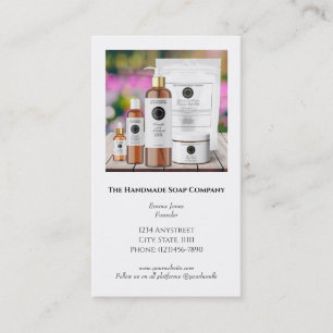 Visitekaartje met foto kortingskaartje