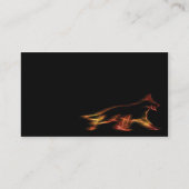 visitekaartje met German Shepherd Dog (Voorkant)