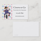 Visitekaartje met gesloten fiets (Voorkant / Achterkant)