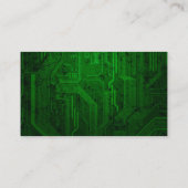 visitekaartje met grijs ontwerp (Achterkant)