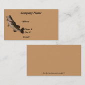 Visitekaartje met grote mond (Voorkant / Achterkant)