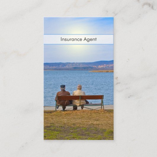 Visitekaartje met hoge coupes advieskaart (Voorkant)