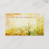 Visitekaartje met hoge glanzen (Achterkant)