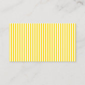 visitekaartje met honingstrippen (Voorkant)