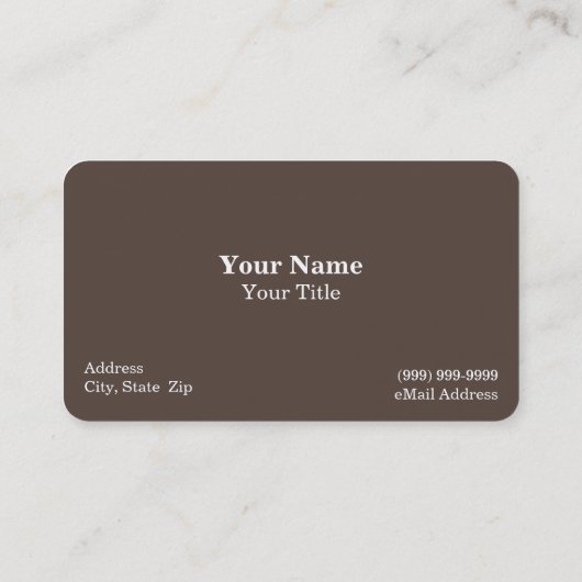 Visitekaartje met houten achtergrond (Achterkant)