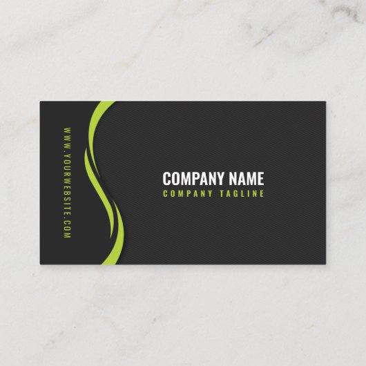 Visitekaartje met houtstijl (Achterkant)