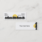 visitekaartje met huizen (Voorkant / Achterkant)