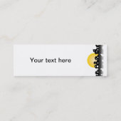 visitekaartje met huizen (Achterkant)