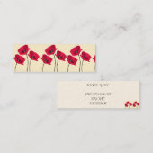 Visitekaartje met klauw (Voorkant / Achterkant)