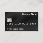 Visitekaartje met kredietwaardigheid Kaart (tweezi (Voorkant)