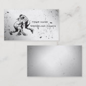 Visitekaartje met kruiwagen (Voorkant / Achterkant)