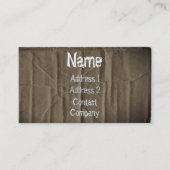 Visitekaartje met laadbord (Voorkant)