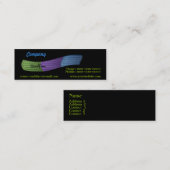 Visitekaartje met lijndikte (Voorkant / Achterkant)