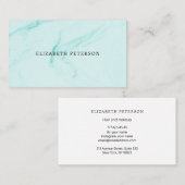 Visitekaartje met moderne achtergrond. (Voorkant / Achterkant)
