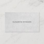 Visitekaartje met moderne achtergrond eenvoudige s (Voorkant)