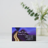 Visitekaartje met nachtsnelheid (Staand voorkant)