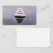 Visitekaartje met perfecte balans. (Voorkant / Achterkant)