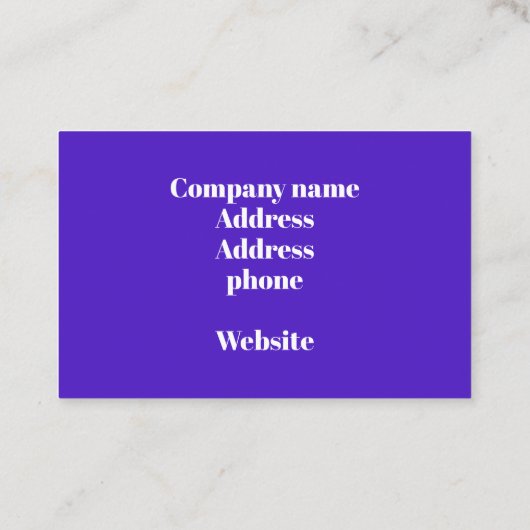 Visitekaartje met psychedelica (Achterkant)