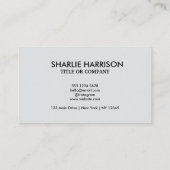 Visitekaartje met QR-code (Achterkant)