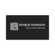 Visitekaartje met QR-code