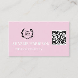 Visitekaartje met QR-code