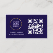 Visitekaartje met QR-code (Voorkant)