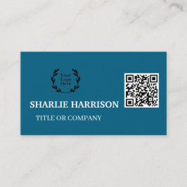 Visitekaartje met QR-code