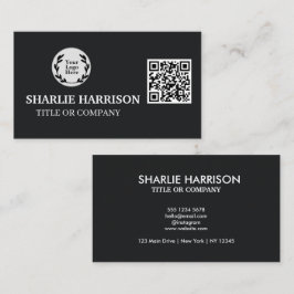 Visitekaartje met QR-code