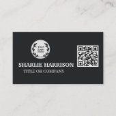 Visitekaartje met QR-code (Voorkant)
