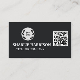 Visitekaartje met QR-code