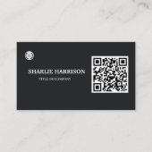 Visitekaartje met QR-code (Voorkant)