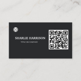 Visitekaartje met QR-code