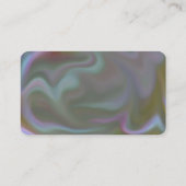 Visitekaartje met Retro Tie Dye Background (Achterkant)