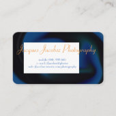 Visitekaartje met Retro Tie Dye Background (Voorkant)