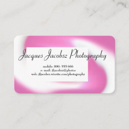 Visitekaartje met Retro Tie Dye Background