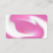 Visitekaartje met Retro Tie Dye Background (Achterkant)