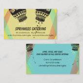 Visitekaartje met retrozoutpeper (Voorkant / Achterkant)