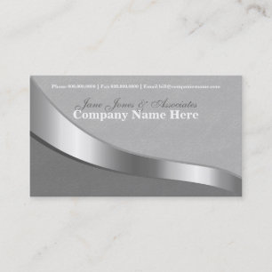 Visitekaartje met ribbon Swirl