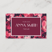 visitekaartje met rood hart (Voorkant)