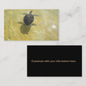 Visitekaartje met schroefdraad (Voorkant / Achterkant)