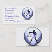 Visitekaartje met slibsymbool  (Voorkant / Achterkant)