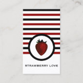 Visitekaartje met stripper Chic (Voorkant)