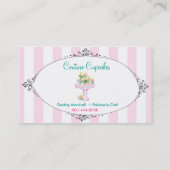 Visitekaartje met taarkleurige coupures (Achterkant)