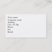 Visitekaartje met tweeslachtige regenboogforel (Achterkant)