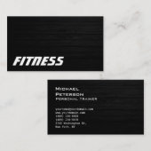 Visitekaartje met ultradikke houtaffecten (Voorkant / Achterkant)