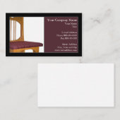 Visitekaartje met upholsterer (Voorkant / Achterkant)