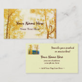 Visitekaartje met vloeiend schuim (Voorkant / Achterkant)