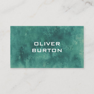 Visitekaartje met waterverf textuur.